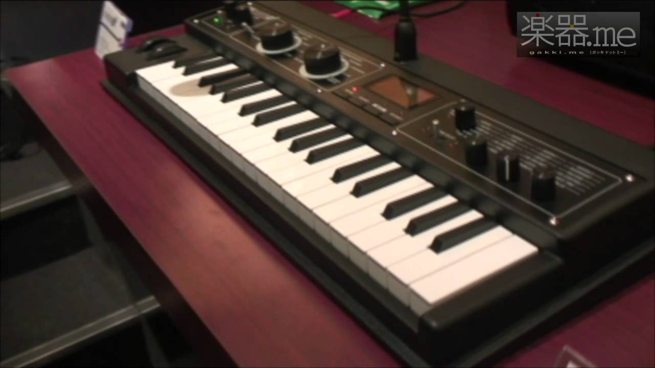 コルグ新製品内覧会レポート】「MICROKORG XL+」をリリース！ - YouTube