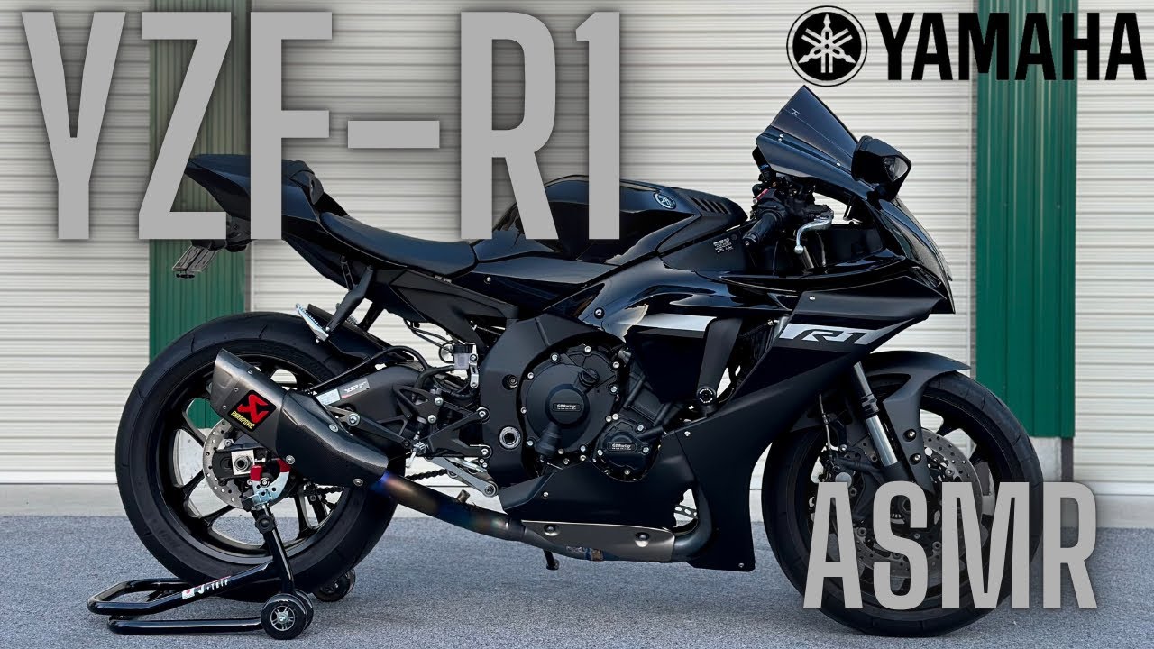 YZF-R1】ASMR🎧｜マフラー音のみ｜Akrapovic Exhaust Pure Sound - YouTube