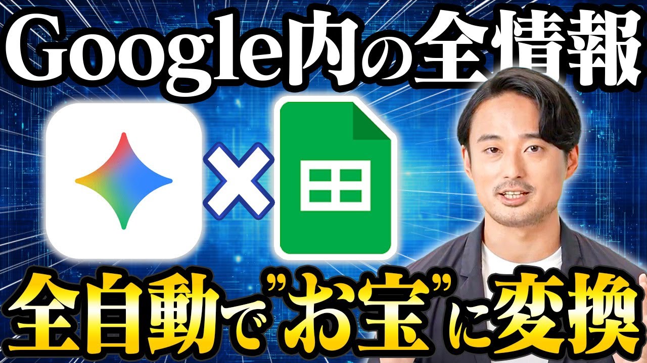 Gemini×Googleツール連携が神】検索不要のストレスフリー仕事術3選