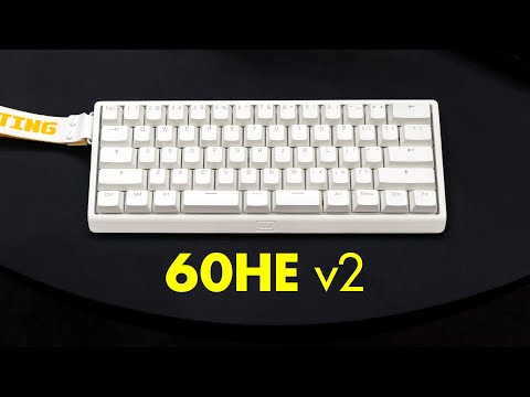 Wooting 60HE V2, Lekker Tikken Switches, Wooting Knobs - COMPUTEX