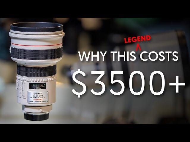 Why It's Expensive - The Eye of Sauron - Canon 200mm F1.8 (Ep. 6