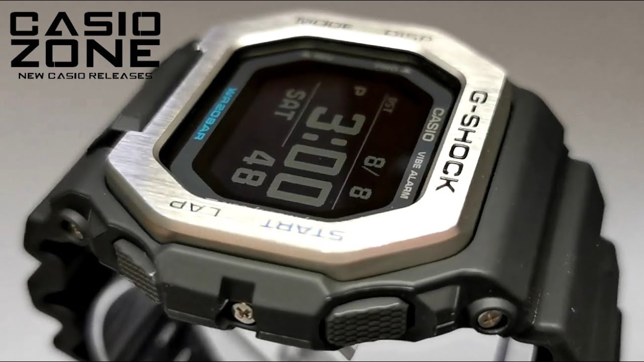 Casio G-SHOCK GBX-100-1 Module 3482 Bluetooth 2020 - YouTube