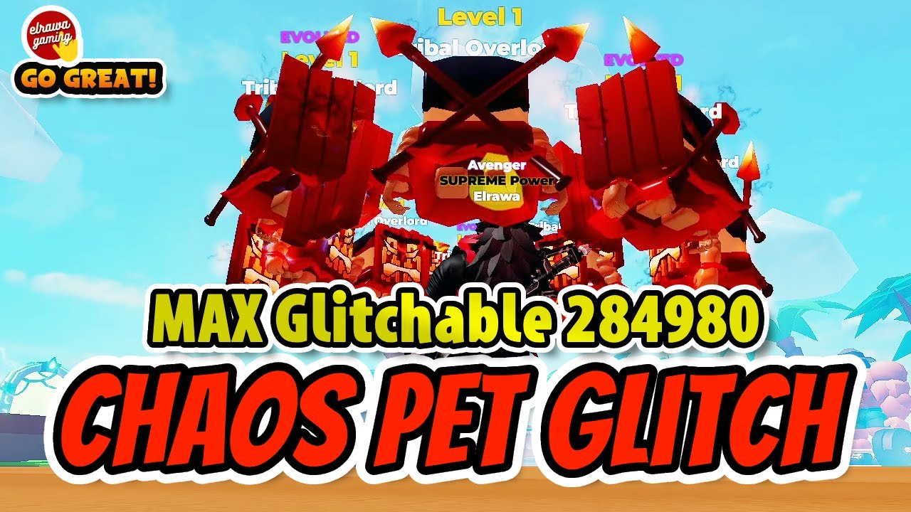 Chaos Pet Squad Glitch! Max Rebirth Test! 🔥🐾 | Muscle Legends