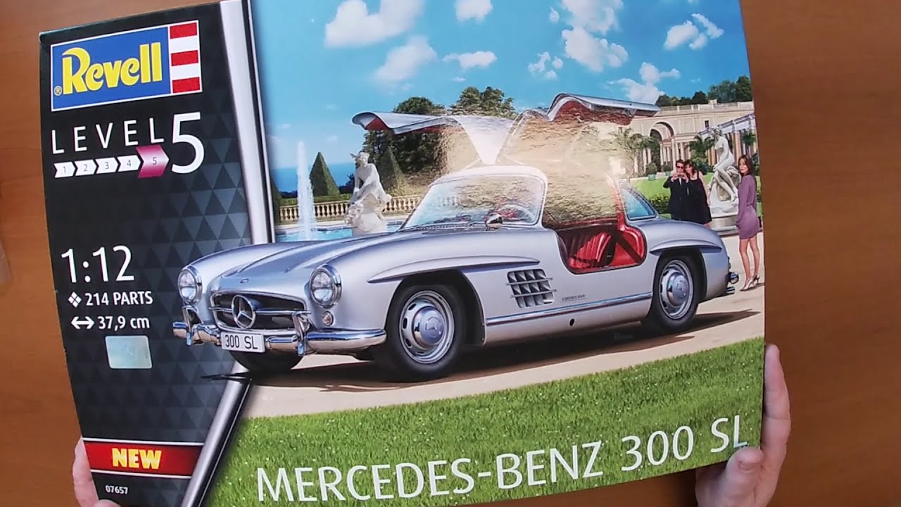 First Look Revell Mercedes-Benz 300 SL (german/english subtitles