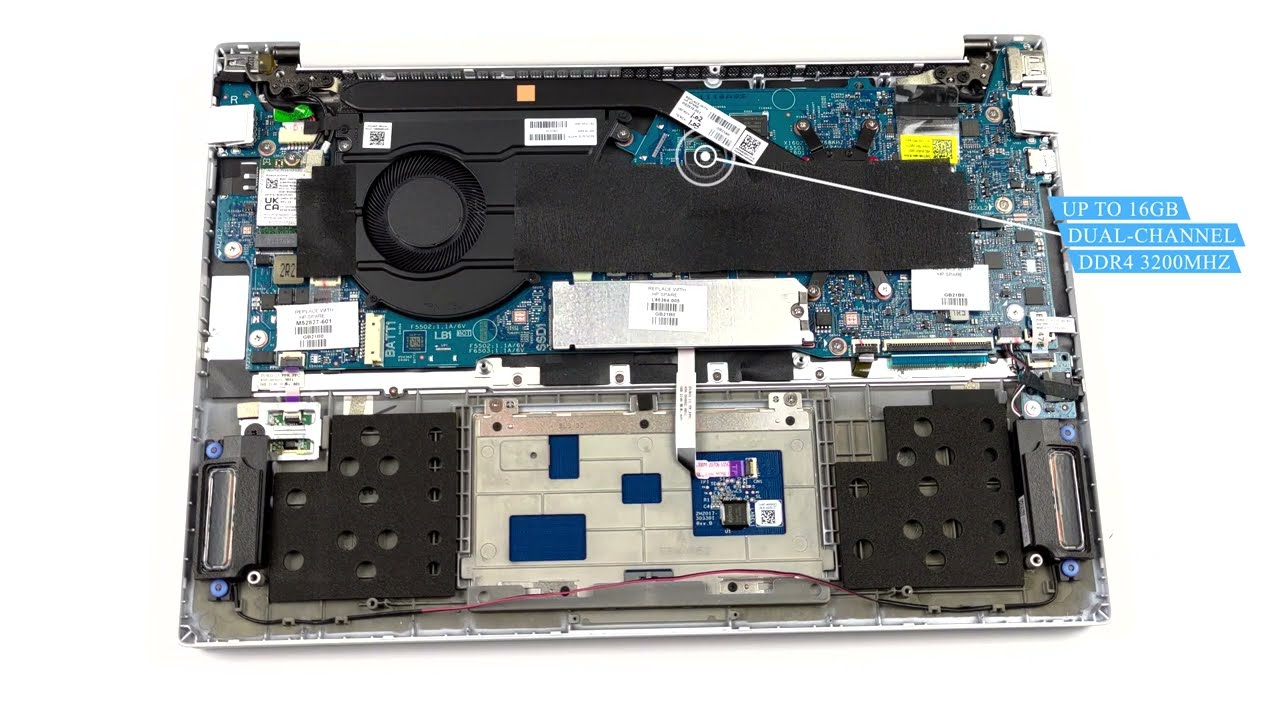 🛠️ HP Pavilion Aero 13 (13-be0000) - disassembly and upgrade