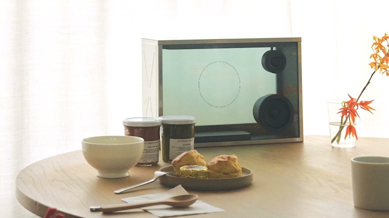 リリックスピーカー ボックス シルバー(ボックス シルバー)：テック