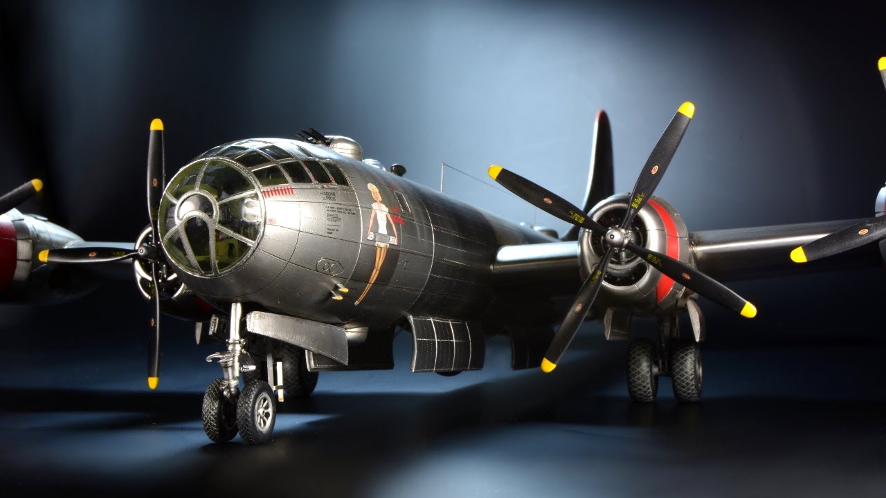 B-29 Superfortress - Academy 1/72 - Aircraft Model - YouTube