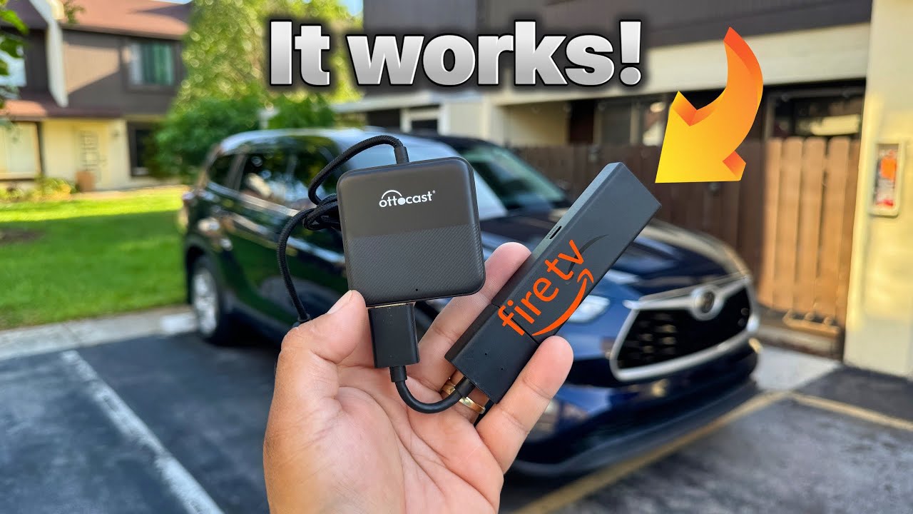 Ottocast TV Mate - Use Any TV Stick On Your Car with Factory