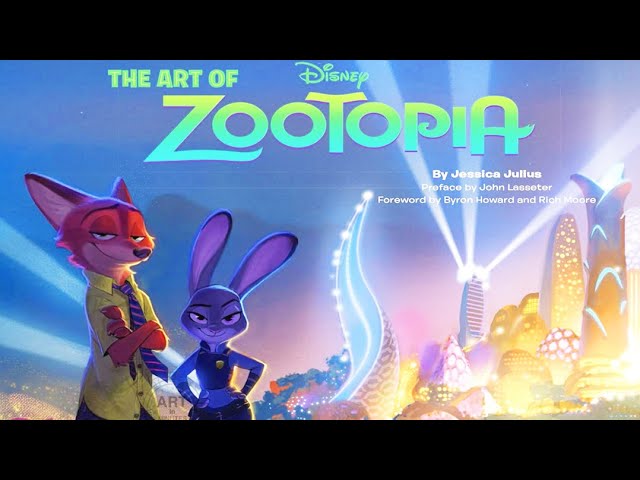 The Art of Zootopia (Disney) - Oscar Best Animation! - Quick flip
