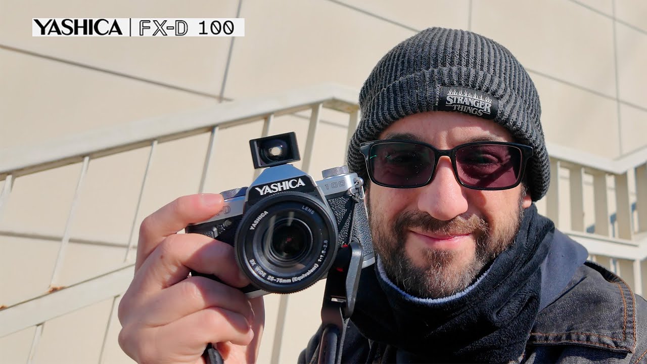 Yashica is back! Yashica FX-D100 review - YouTube