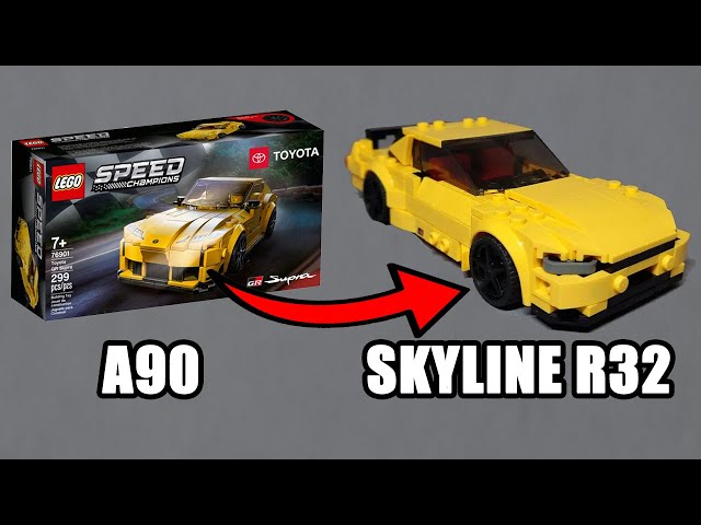76901 Nissan Skyline R32 - Lego Speed Champions Alternative MOC