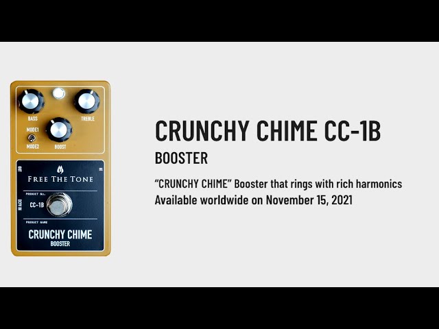 FREE THE TONE / CRUNCHY CHIME / BOOSTER / OUT NOV.15 - YouTube