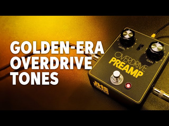 JHS Overdrive Preamp Pedal Demo - YouTube