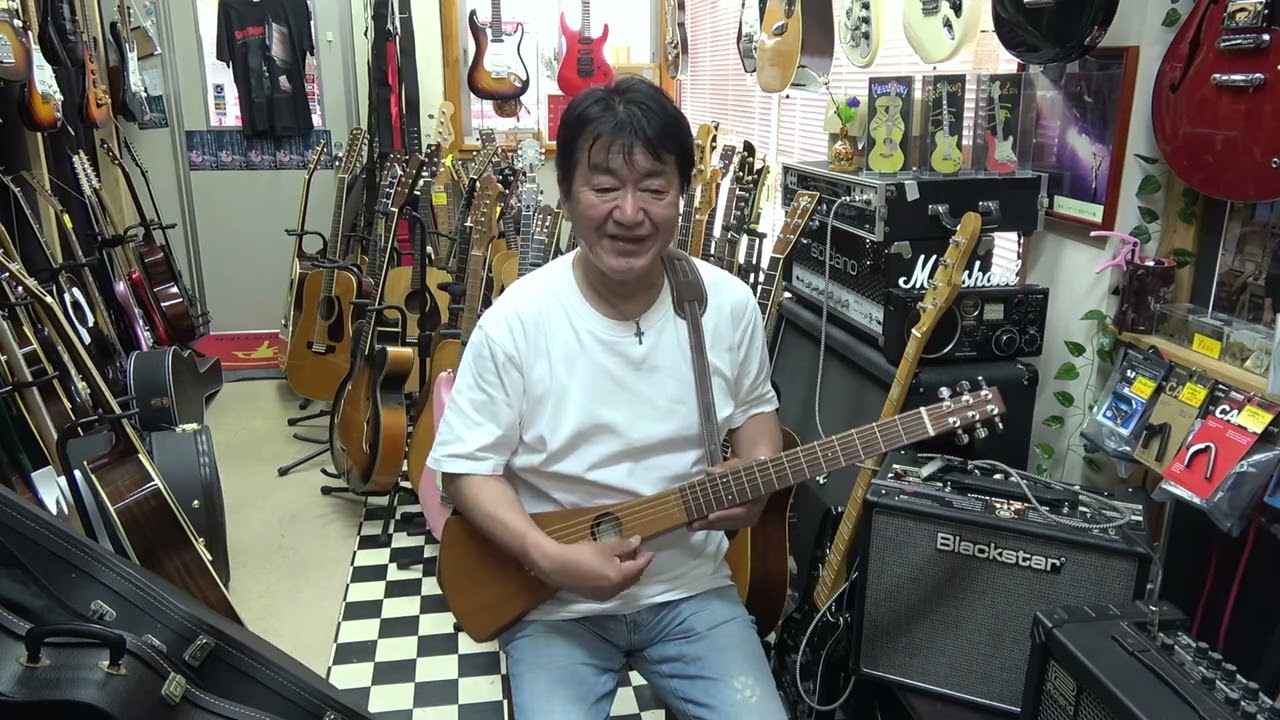 Martin Backpacker マーティンのトラベルギター 格安です！ - YouTube