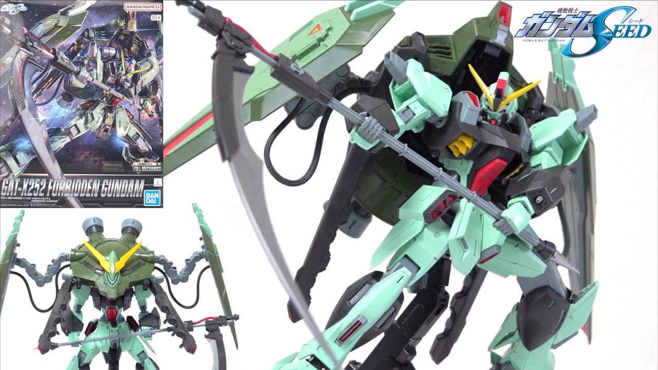 GUNDAM SEED】Full Mechanics 1/100 Scale Forbidden Gundam wotafa's