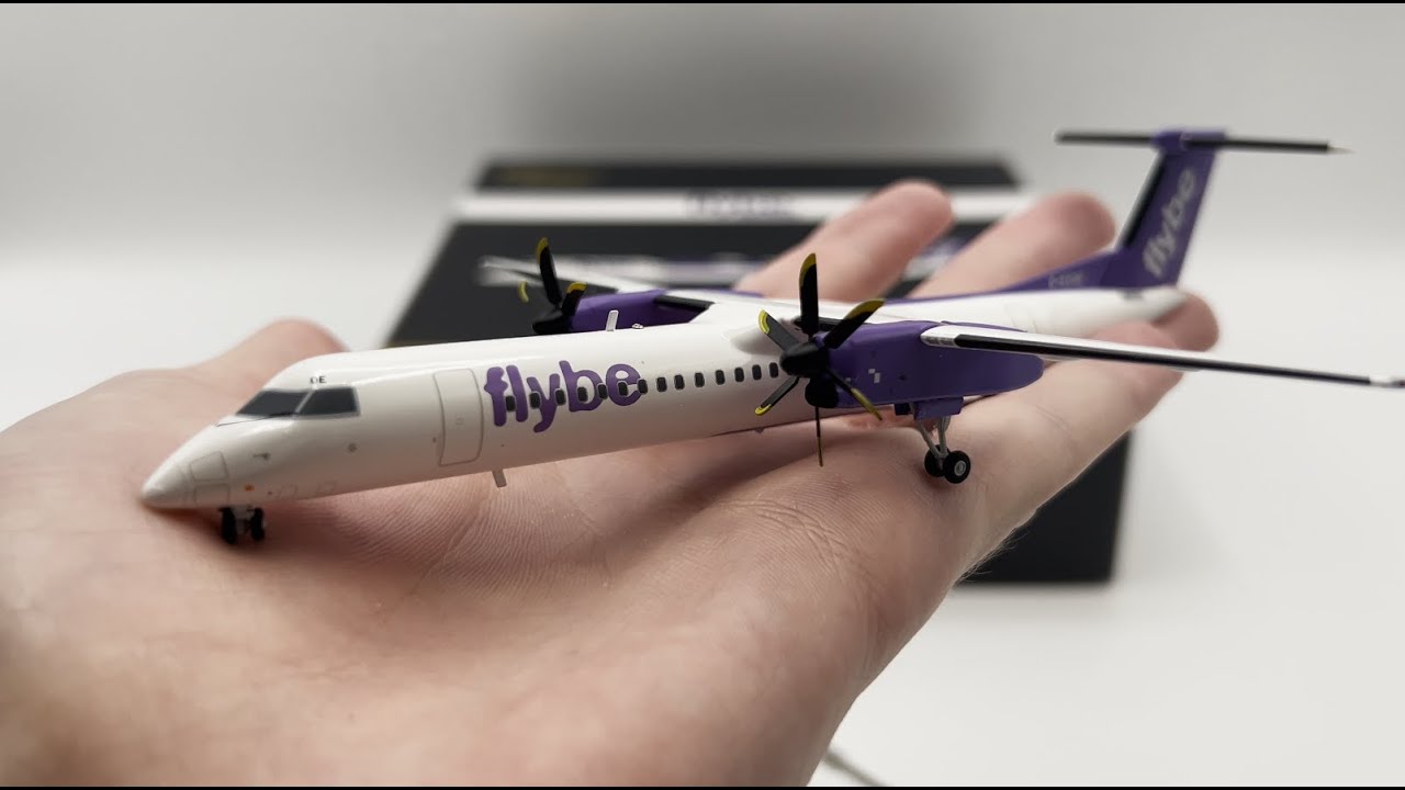 Gemini 200 Flybe Bombardier Q400 1:200 Scale G2BEE1193 Unboxing