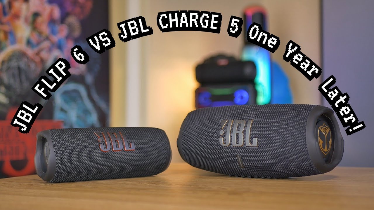 JBL Flip 6 VS JBL Charge 5 - One Year Later ! - YouTube