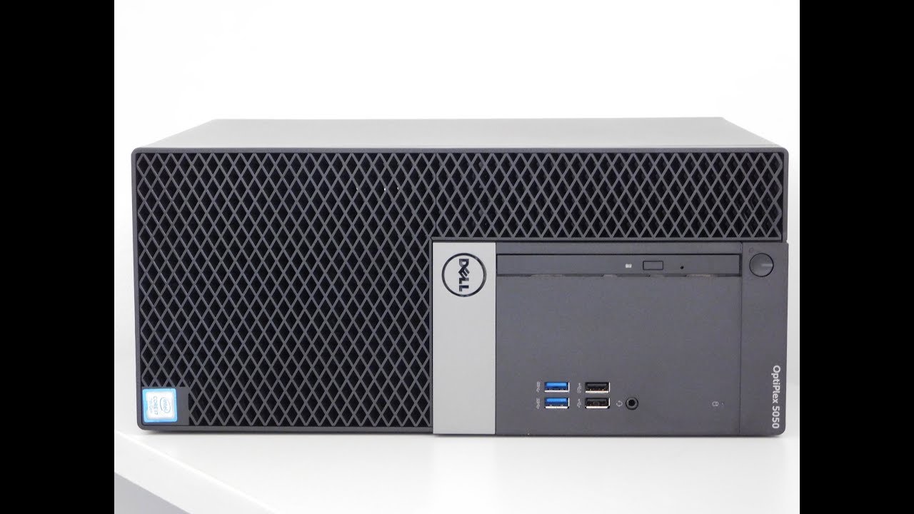 Dell Optiplex 5050 desktop PC Intel® Core™ i7-7700 inside and out