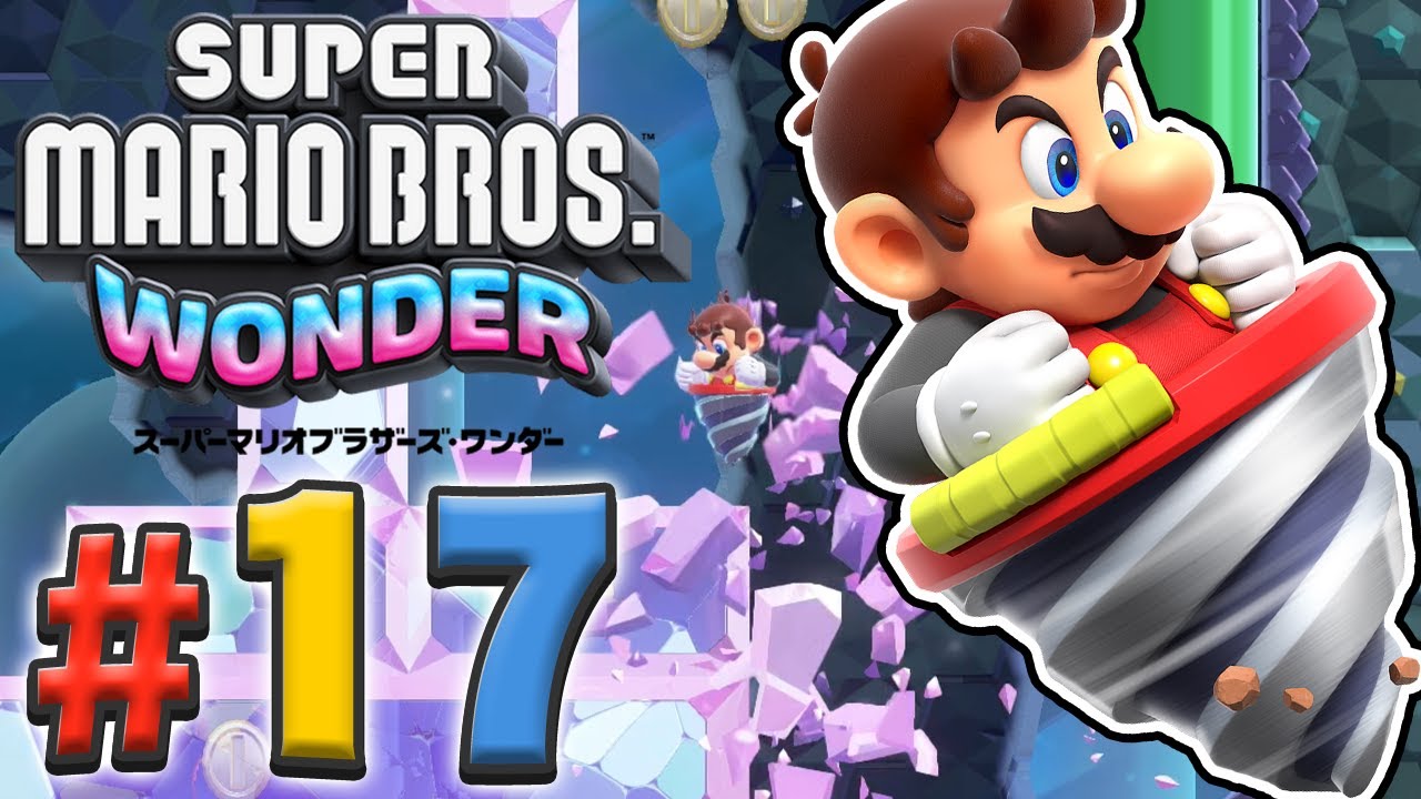 The new item is a drill!? Dig, Mario! Super Mario Bros. Wonder