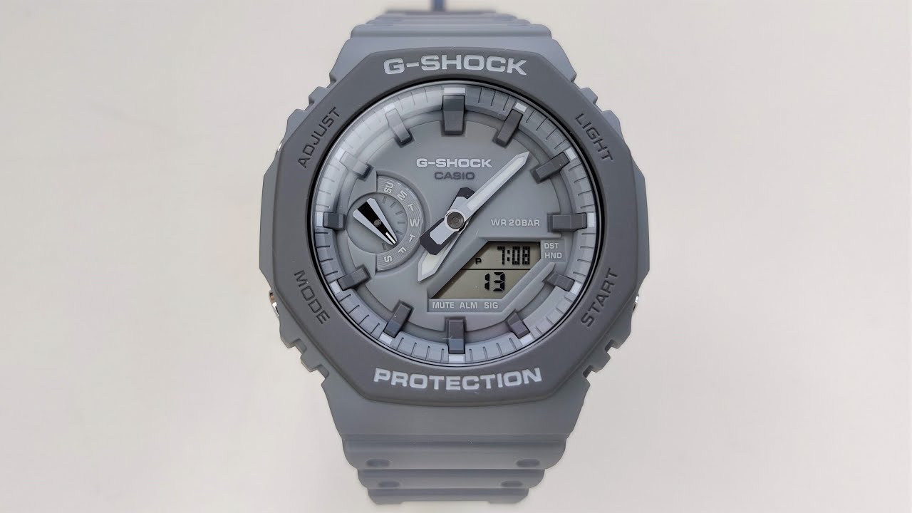 Casio G-Shock GA-2110ET-8A. New but Discontinued - YouTube