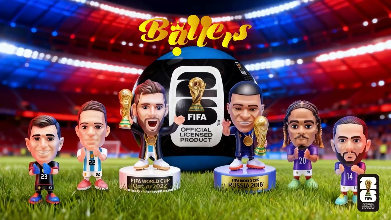 Ballers FIFA World Cup 2026 Series 1 Football Mystery Capsule by