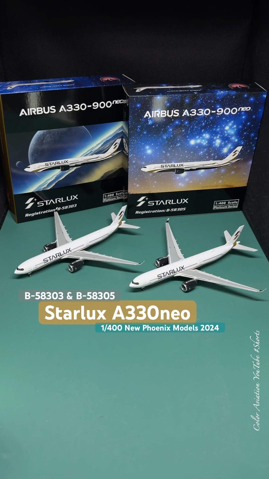 New 1/400 Scale Starlux A330-900neo pair B-58303 & B-58305