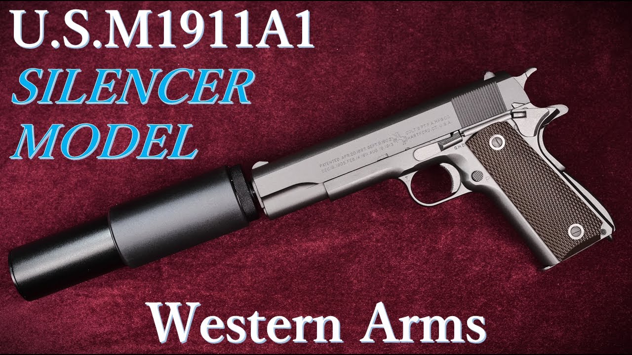M1911A1 SILENCER MODEL / ウェスタンアームズ：重量・トリガープル
