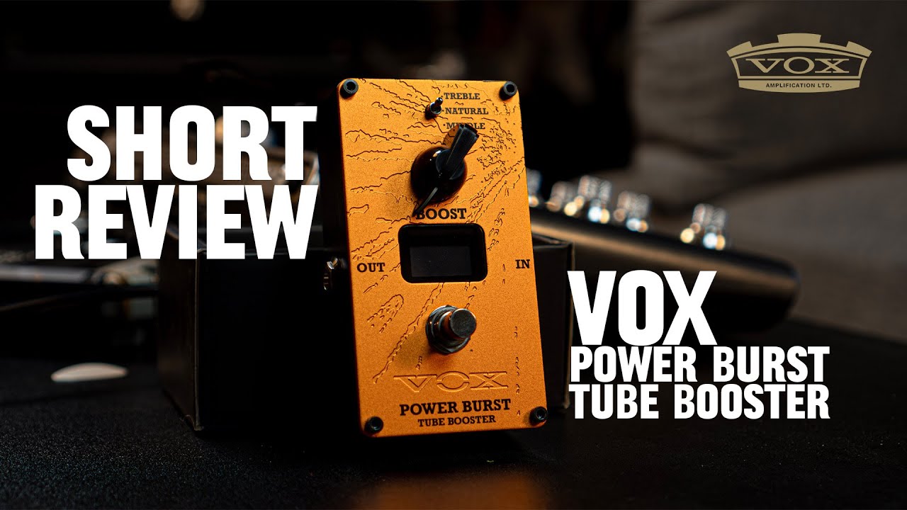 Rahasia Sound Gitar Tebal! VOX VE-PB Power Burst Tube Booster