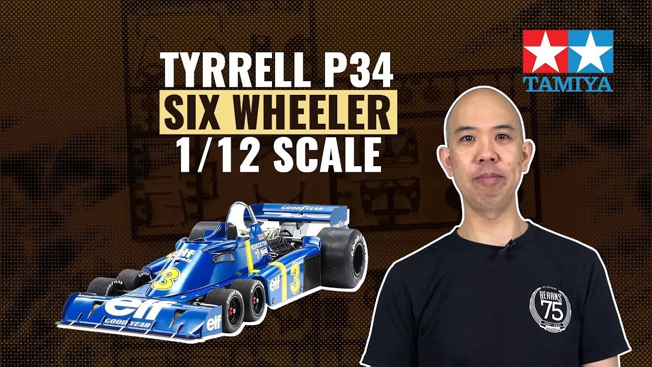 Tamiya Tyrrell P34 Six Wheeler 1/12 Scale | Unboxing & Review