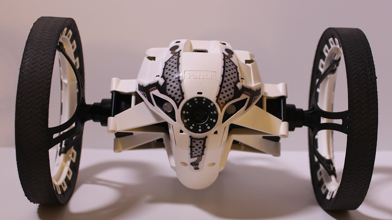 Parrot Jumping Sumo Mini Drone [Review] - YouTube