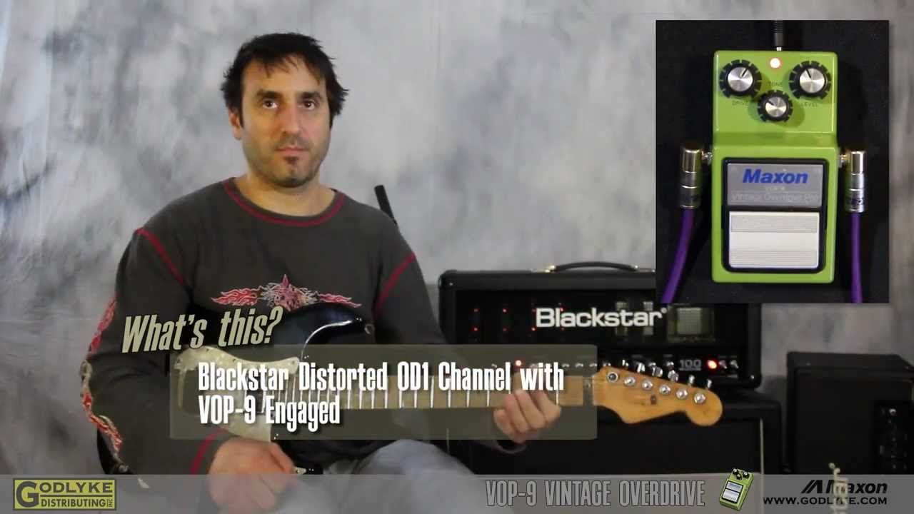 PIMPIN PEDALS' - Incredible Maxon VOP-9 Vintage Overdrive Pedal