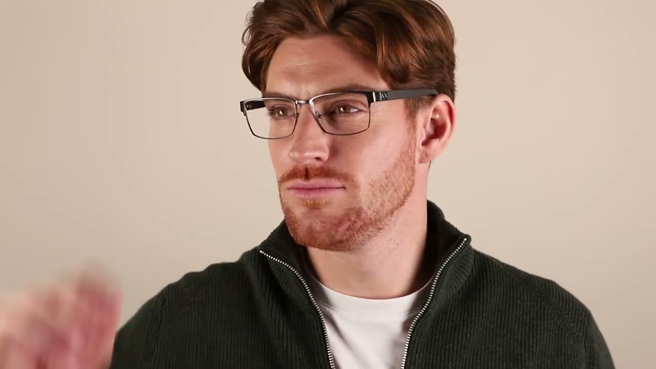 Armani Exchange AX1019 6089 Grey Eyeglasses | SmartBuyGlasses Canada