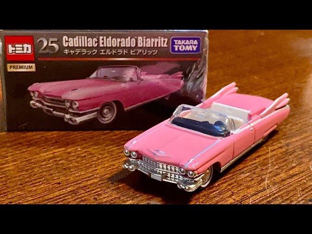 世界の名車】ピンク の キャデラック【廃盤トミカ】トミカ プレミアム