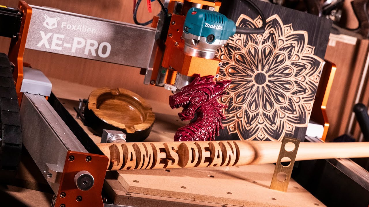 CNC Router Machine XE-PRO with 1.5KW VFD Spindle Kit