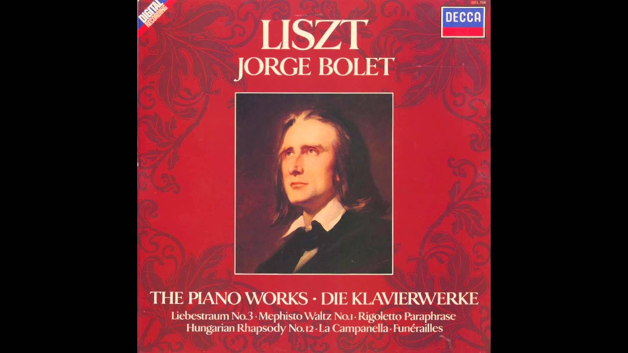 Silent Tone Record/「リスト・ピアノ作品集Vol.1」/ホルヘ・ボレット