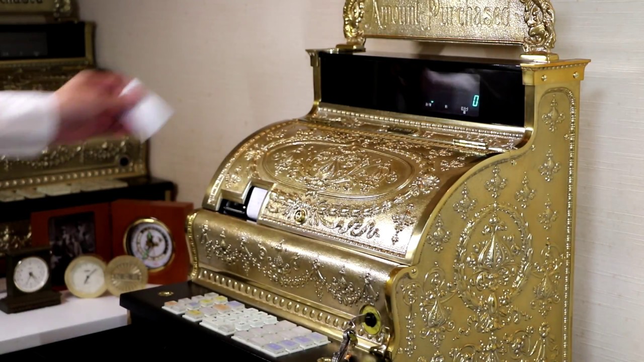 NCR 2114 Classic Cash Register - YouTube