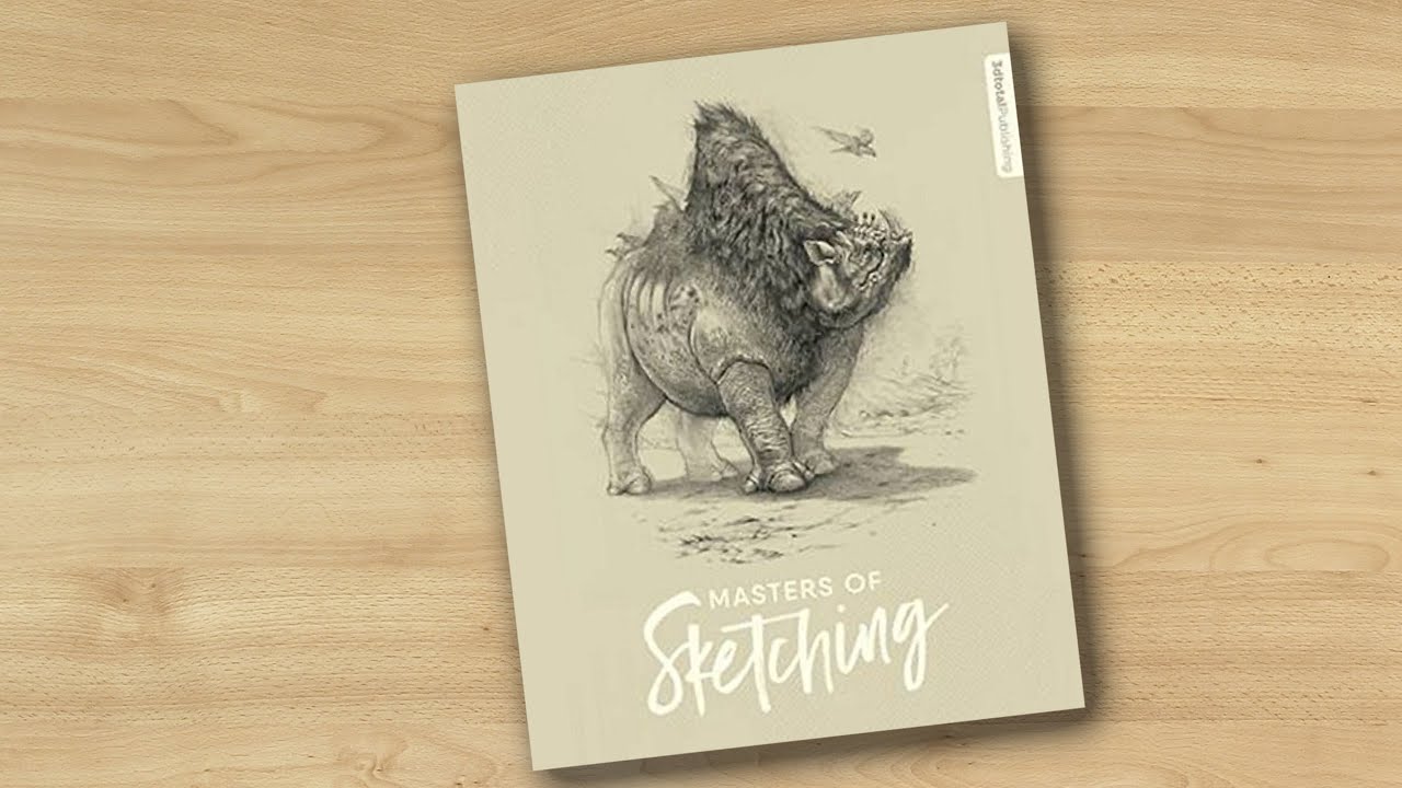 Masters of Sketching by 3DTotal Publishing (book flip) - YouTube