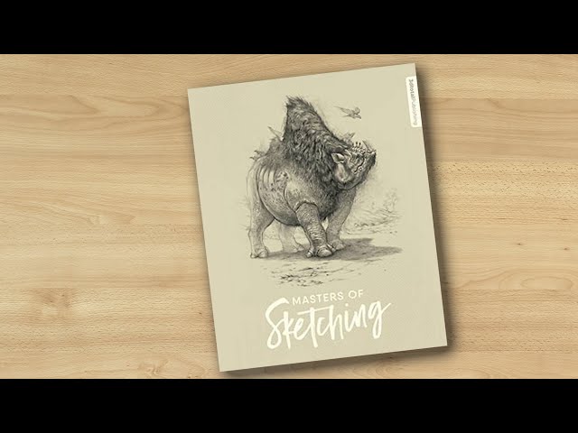 Masters of Sketching by 3DTotal Publishing (book flip) - YouTube