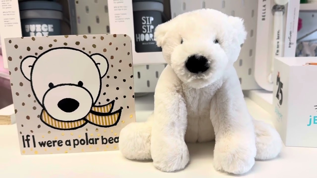 Jellycat Perry Polar Bear! A hidden gem among the holiday