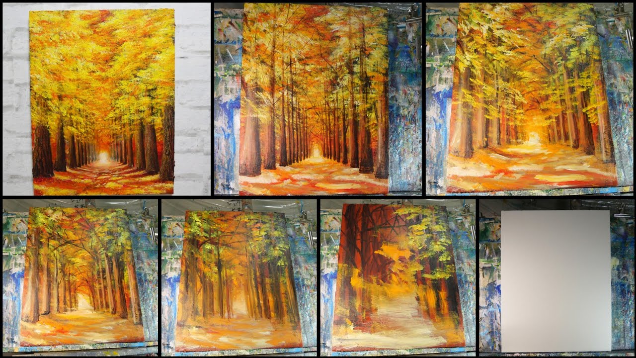 油絵】オーダー作品【黄金のトンネル】#油絵 #手書き #アート #絵画