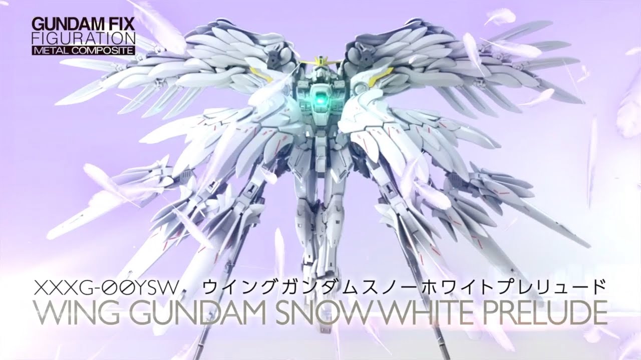 GFFMC Wing Gundam Snow White Prelude - Release Info(ウイング