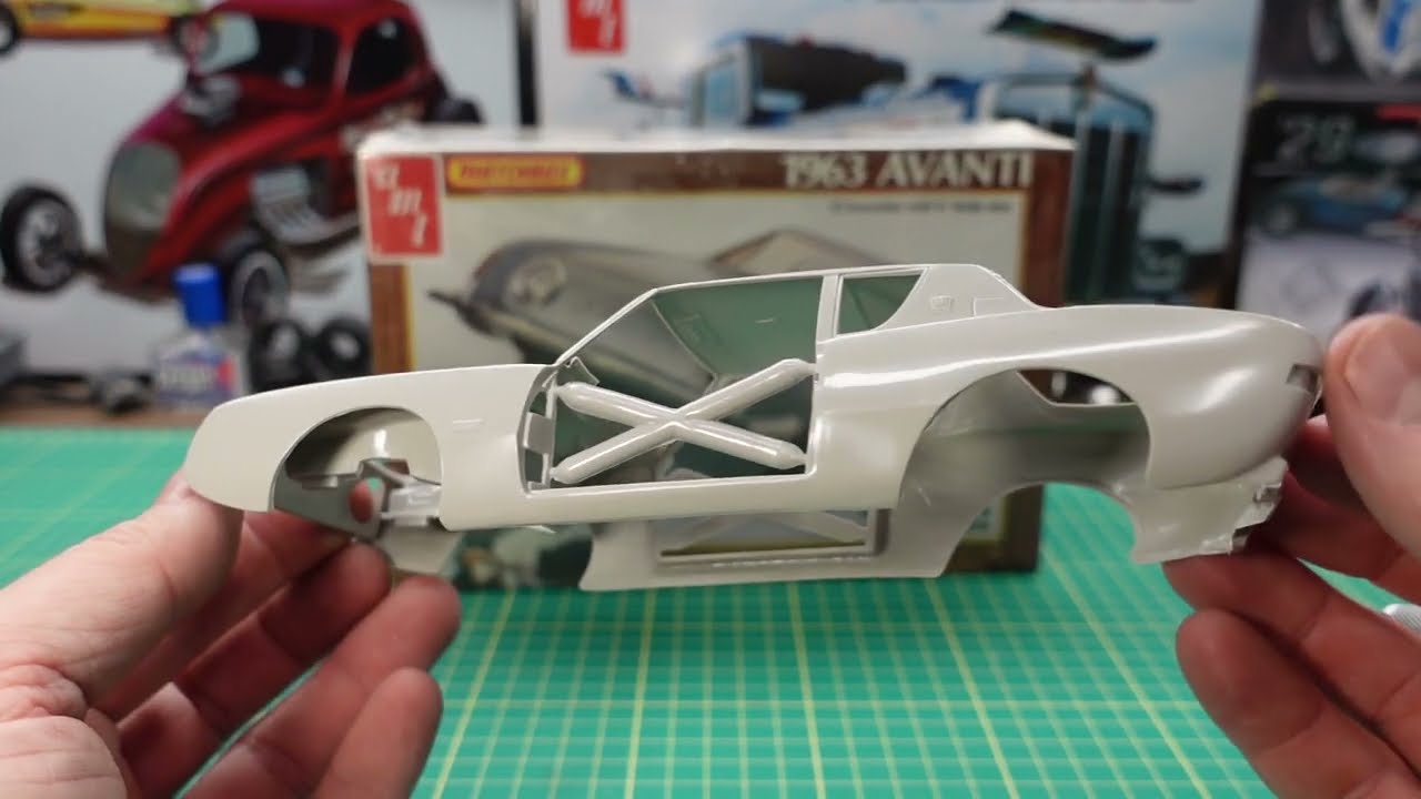 Unboxing the AMT 1963 Avanti #unboxing - YouTube