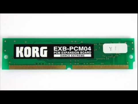 DEMO Korg EXB-PCM04 Dance Extreme Expansion - YouTube