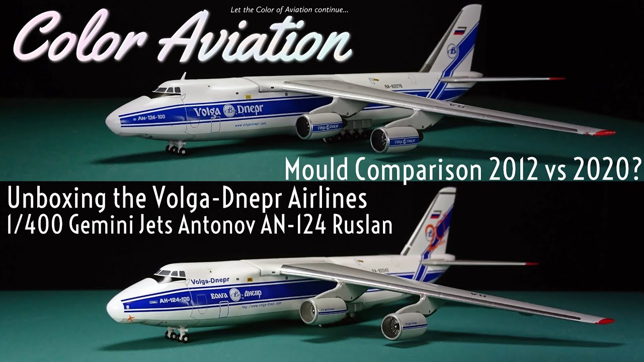 Unboxing new 1/400 Gemini Jets Volga-Dnepr Antonov AN-124 Ruslan