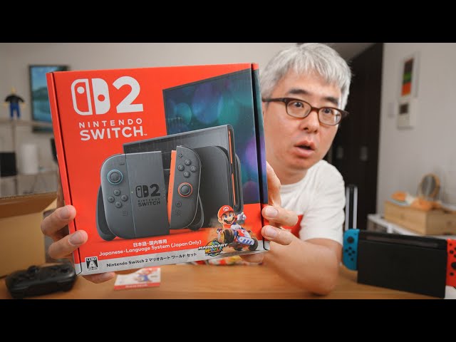 Breaking News] I bought a Nintendo Switch 2! I'll open it and try