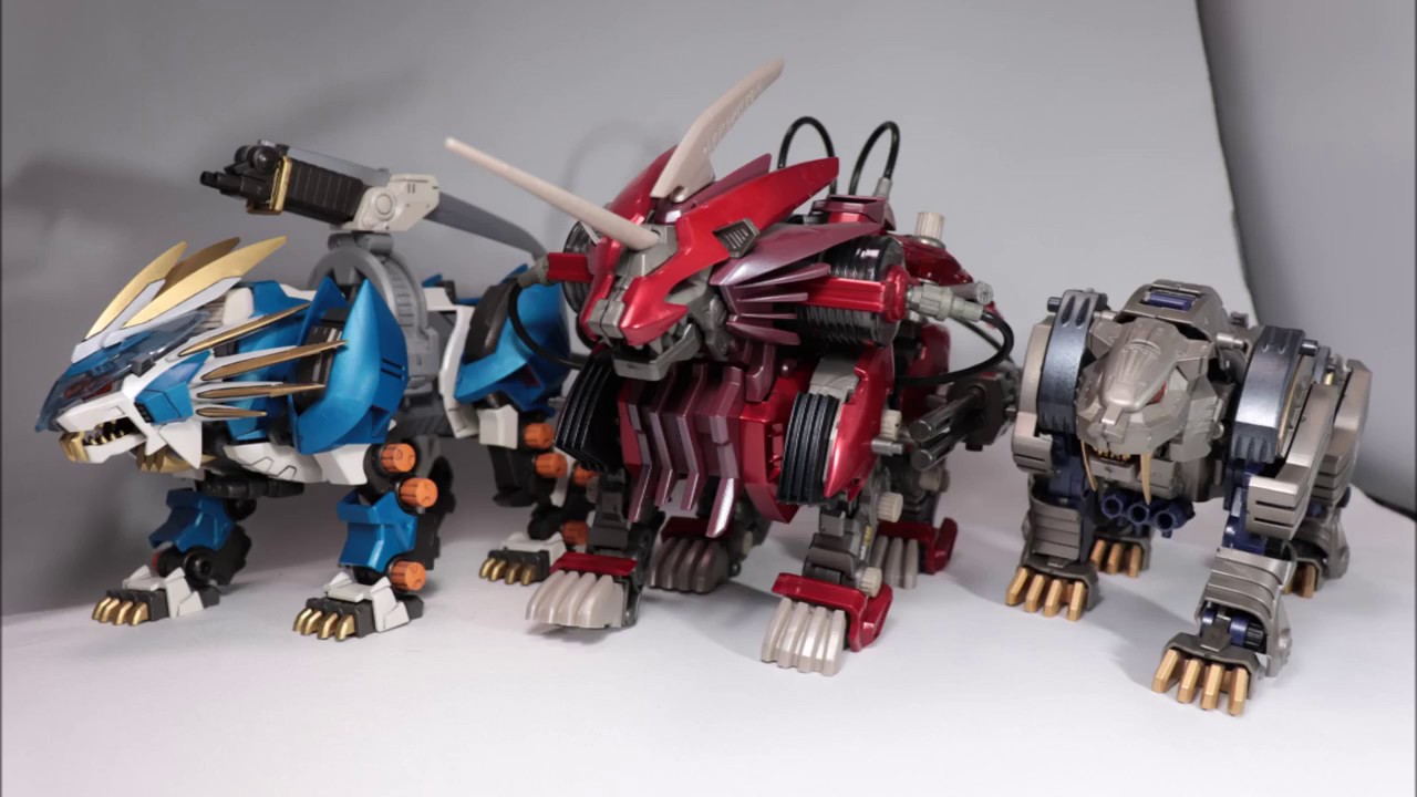 ゾイド エナジーライガーをちょこっとご紹介 ZOIDS - YouTube