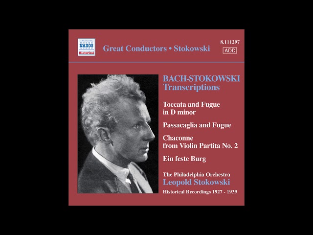 Bach: Toccata and Fugue in D minor, BWV 565 [Stokowski] - YouTube