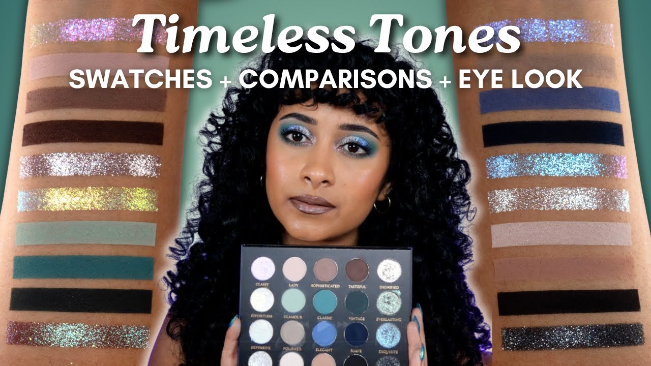Glaminatrix Timeless Tones Palette | Swatches, comparisons, eye