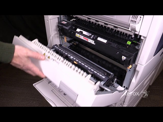 Xerox® AltaLink® C8070 Family Clearing Jams in the Left Upper Door