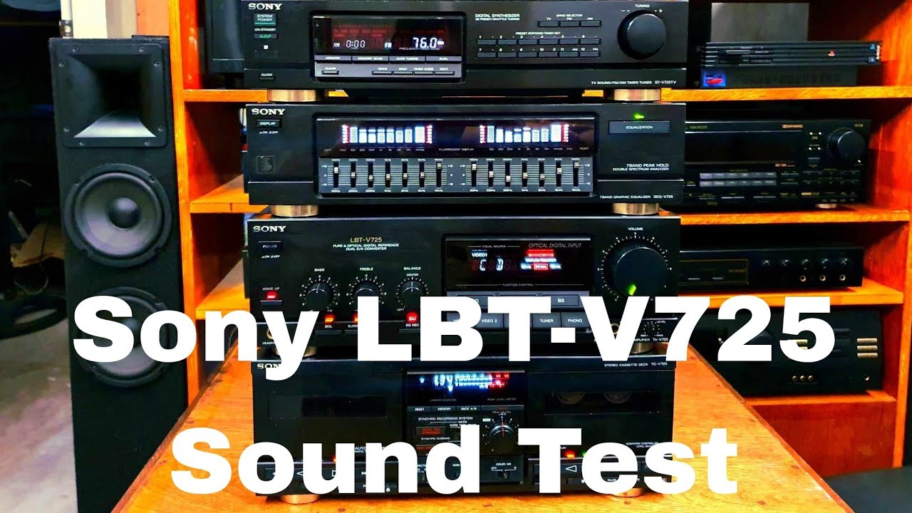 Sony LBT -V725 5 Layer Hifi Stereo - YouTube